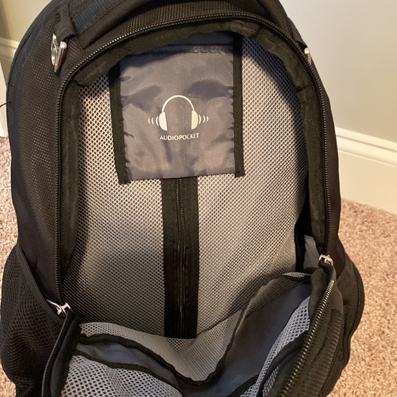 Obersee Tactical Diaper Bag Dad Male baby black red backpack - Picture 6 of 16